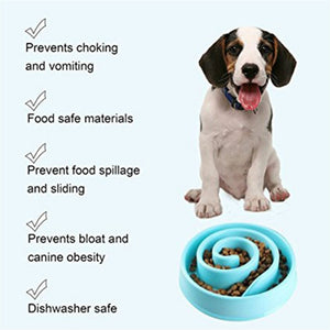 Anti Choke Dog Feeding Bowls