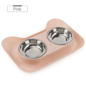 Dog Food Double Bowl